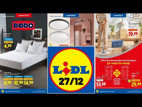 catalogue LIDL du 27 décembre 2025 ✅ Arrivage maison et salle de bain 🔥 Promo en ligne parkside