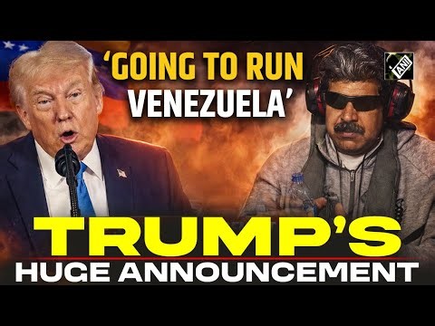‘Going to run Venezuela’ Trump’s huge announcement post capturing Maduro | Op Midnight Hammer