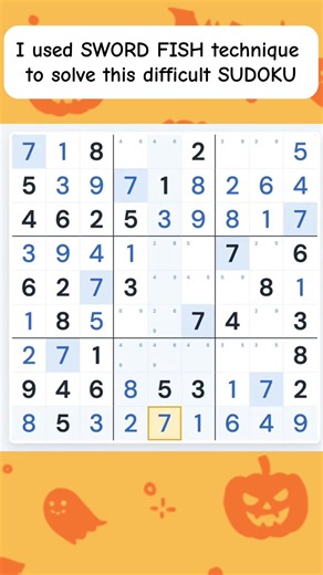 Solved the difficult SUDOKU. How to play sudoku? #sudoku #brainteaser #puzzlegames #sudokulive