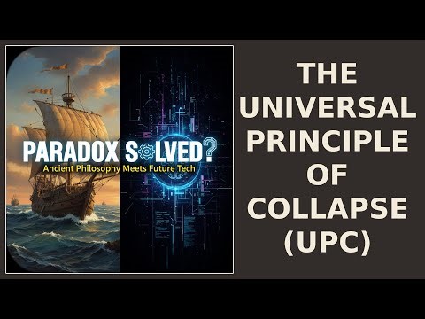 AI Philosophical Test: The Universal Principle of Collapse (UPC)