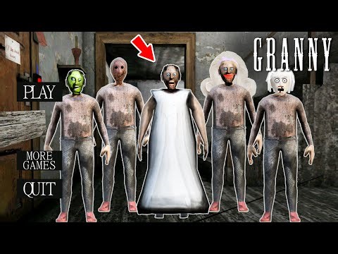Playing as Granny vs 5 Granny BUT the same body's - NEW Update - Gameplay Animation (p.12)