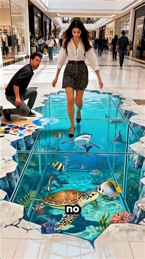 La Chica Pensó Que Era Una Pintura 😂