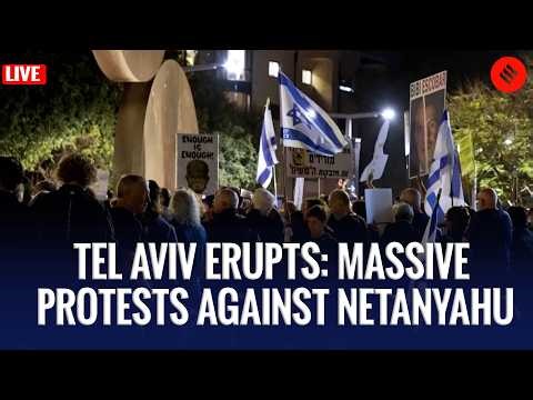 Tel Aviv ERUPTS: Hundreds Protest as Ceasefire Talks Collapse! | LIVE