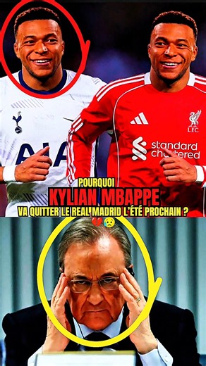 MBAPPÉ VA QUITTER LE REAL MADRID L’ÉTÉ PROCHAIN.💔😥 #football