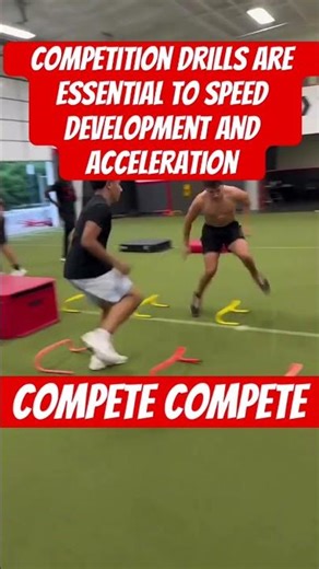 Competition drills are essential to speed development and acceleration