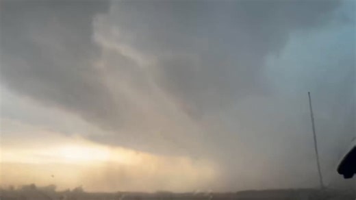 INSANE tornado intercept by the GOAT, @ReedTimmerUSA, just outside of Rockton, IL this evening. I have no words. @SavannaBritoWX and I were just S of this. The storm was an absolute beast.#ILwx #WIwx #tornado #severeWX #wxTwitter #StormChasing