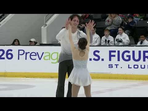 Olivia Jung & Laz Lune | Novice Pairs Free skate | 2026 Prevagen U.S. Figure Skating Championships