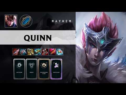 Quinn ARAM Mayhem: From Beginning To End, Don't Blink, FireFox, Giant Slayer - Patch 26.20