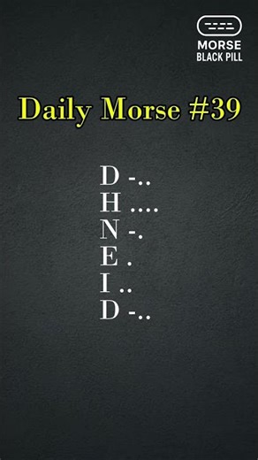 Few Notice This Signal 🧩 #morse #decode #signal