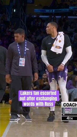 Westbrook and a fan 👀