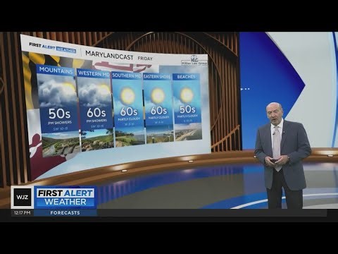 Warm sunny weather expected for parts of Maryland Friday