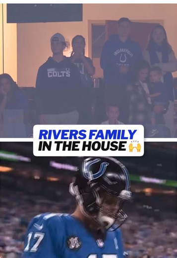 Philip Rivers’ family is cheering him on during MNF 👏 #nfl #colts #philiprivers