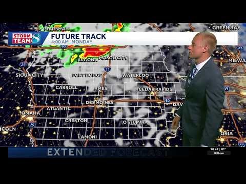 Coming week brings storms and more intense heat