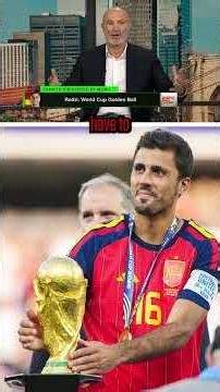 Did Rodri deserve the World Cup Golden Ball over Messi? 🇪🇸👀🇦🇷