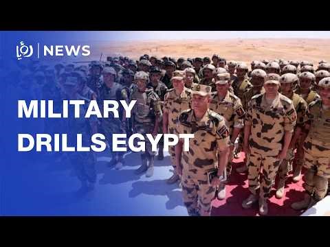 Largest Egyptian combat exercise