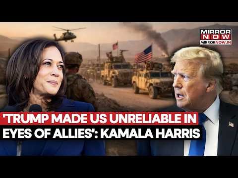 Kamala Harris Slams US President Over Iran War, 'Trump Made US Unreliable In Eyes Of Allies' | Watch