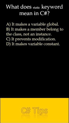 C# Q&A Series - Question 5 | Master C# Step by Step! #coding