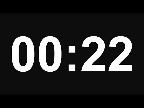 22 Second Timer - No Alarm