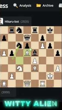 3 BRILLIANT MOVES... But It's a DRAW?! 💀 (Hikaru Nakamura)