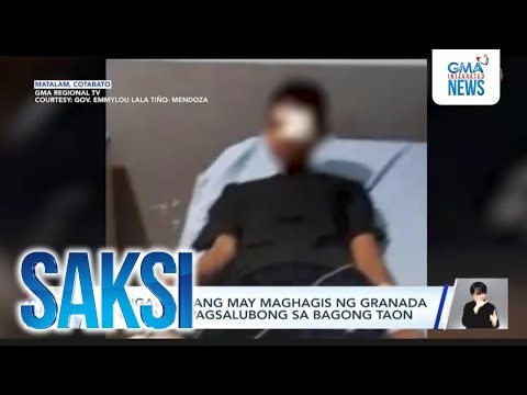 22 sugatan nang may maghagis ng granada sa gitna ng pagsalubong sa bagong taon | Saksi