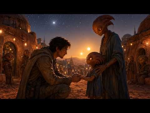 A Lonely Alien Child Asked the Human to Marry Her Mother—The Galaxy Fell Silent | HFY Stories