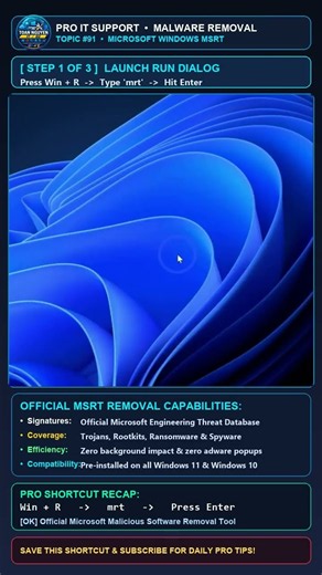 Secret Windows Tool to Scan & Remove Viruses! 🛡️💻 #shorts