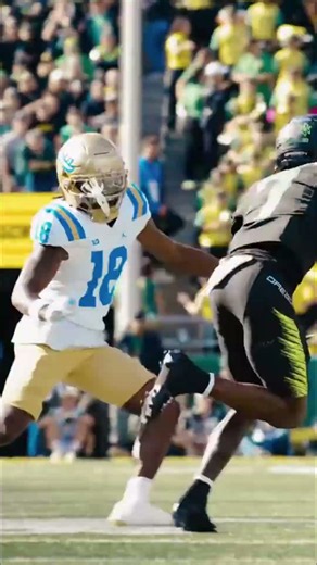 UCLA Forces a Fumble and Steals the Ball from Oregon! | Footage courtesy of @uclaathletics