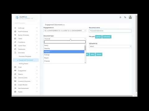 Engagement Document Module | Ayurveda Management System SAAS | www.ownitweb.com