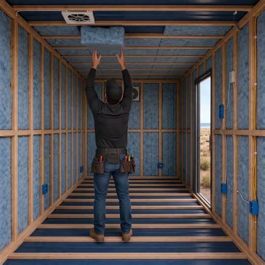Luxury Coastal Container Transformation From Empty Shipping Container to Premium Surf Storage Room