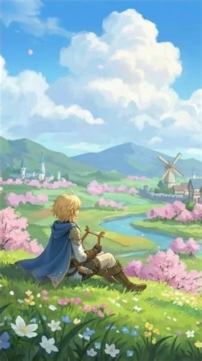 Sunset Over Teyvat #anime #genshinimpact