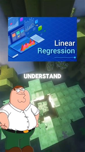 Linear Regression Algorithm simple and easy Explanation by Peter Griffin. #linearregression #ai