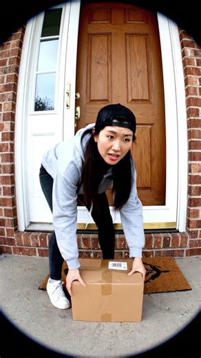 Doorbell CCTV Video Shows Porch Bait Package Exploding Prank