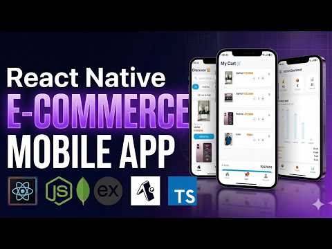 Build a Production-Ready E-Commerce App (React Native + Node.js)