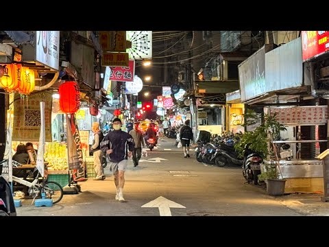 【台湾・日本人街ライブ】昔の日本みたいで懐かしい！ゾロと歩く台湾最大の日本人街、夜の街、林森北路！