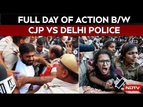 Full Day Of Action Between CJP And Delhi Police Over CJP's Tiranga March