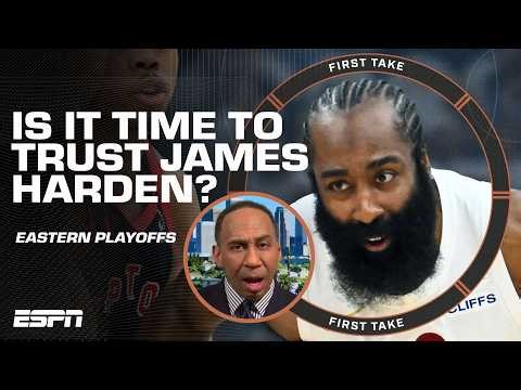 Stephen A. HAS HESITATIONS about James Harden in a Game 6 vs. the Raptors 😳 | First Take