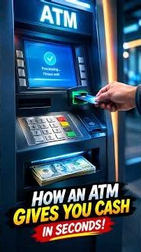 How an ATM Gives You Cash in Seconds!