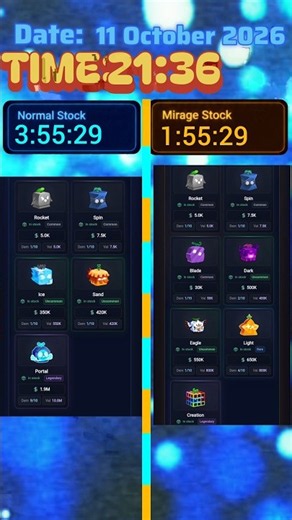 😱 PORTAL FRUIT IN NORMAL STOCK! 🔥 | Blox Fruits Live Stock #72 #bloxfruits #viral #gaming #trending