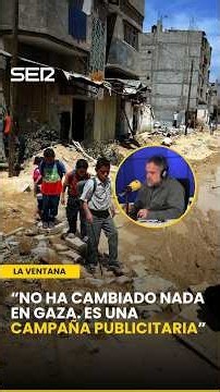 El anestesista Raúl Incertis ADVIERTE de que NADA ha cambiado en Gaza