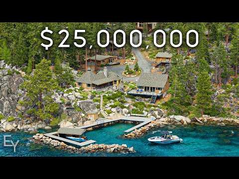 This $25,000,000 Lake Tahoe Compound Has Its Own Private Marina