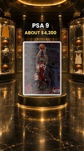 Same LeBron Rookie: $4,200 or $11,000+? #Shorts