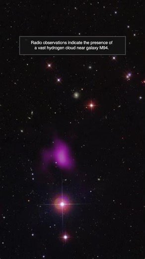 👻🚀 NASA Found a Galaxy with No Stars #NASA #Space #Astronomy #DarkMatter #Universe #Hubble #shorts