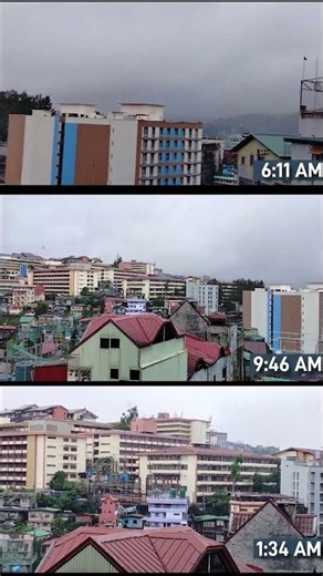 BAGUIO WEATHER CHANGES IN ONE FRAME! | Holy Ghost, Baguio City