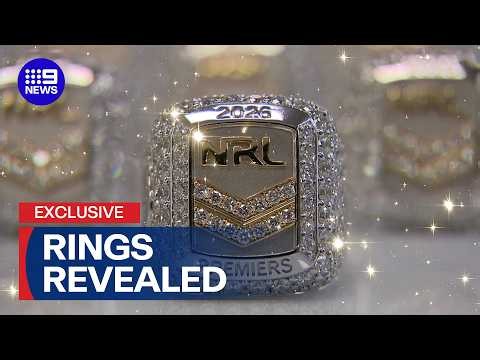 NRL 2026 Grand Final Rings revealed | 9 News Australia