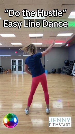 "DO THE HUSTLE" Easy Line Dance!