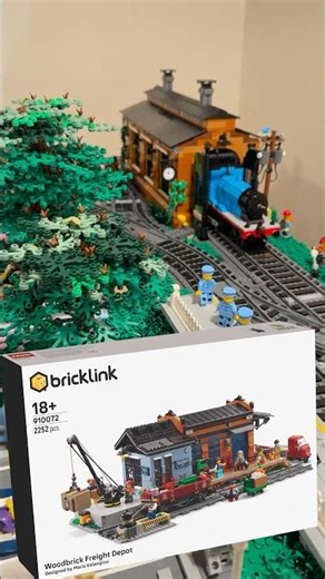 My LEGO Trains need a place for their freight cars... #lego #afol #legocollection