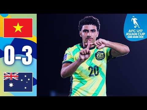 Australia march into SEMI-FINAL! | Vietnam - Australia | Highlights | AFC U17 Asian Cup™