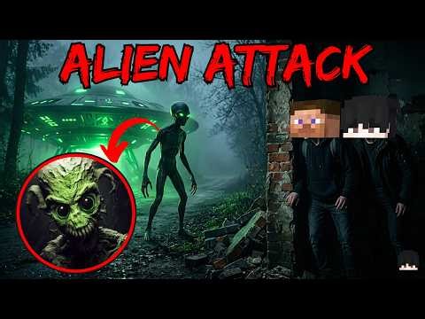 “DON’T MOVE… Alien Is Watching Us 😰👽 | Real Horror Escape”