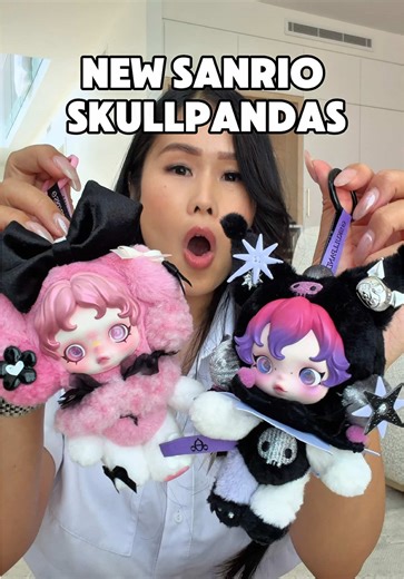 Discover Kuromi and My Melody Skullpanda Collectibles
