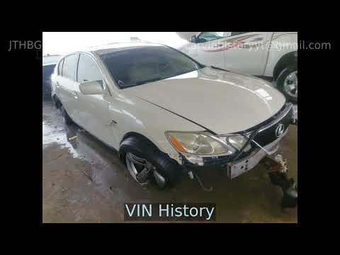 2006 Lexus Gs 300 JTHBG96S165019572